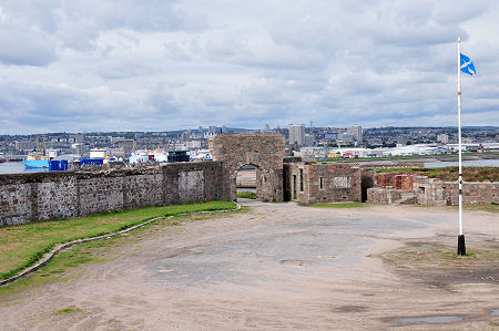 Interior of the Battery