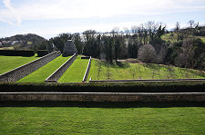 Walled Garden from the Castle