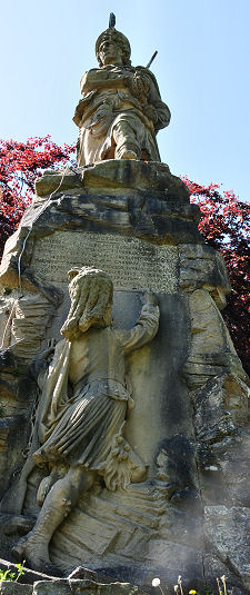 The Side of the Memorial
