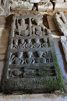 Unusual Figurative Gravemarker