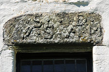 Lintel Over East End Window