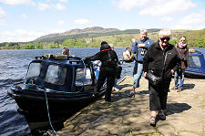 Disembarking on the Island