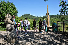 Start of the Zip Wire