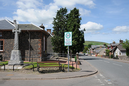 Looking Along Crawford's Carlisle Road
