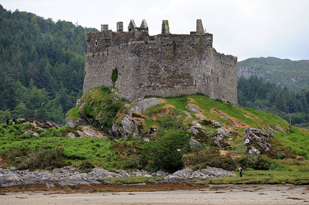 Castle Tioram Seen Across the Sand