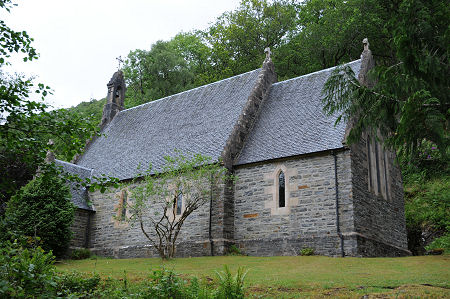 St Finan's Kinlochmoidart from the Approach Track