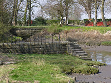 Stone Pier on River Inlet