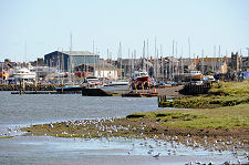 Amble Seen Along the River Coquet