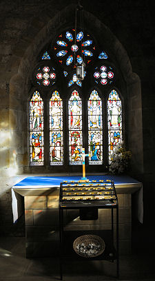 Chapel and Rose Window