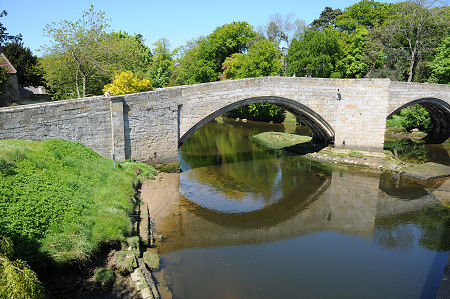Warkworth Bridge Over the River Coquet