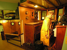 Bridge of Modern Small Fishing Boat