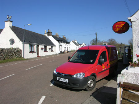 The Main Street in Poolewe