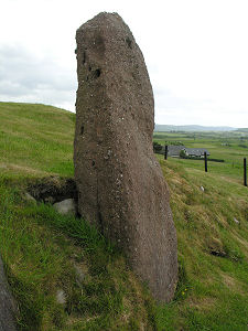 Stone on West Side of Circle