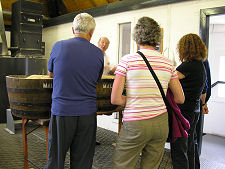 A Distillery Tour Under Way