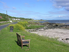 Looking Along the Shoreline