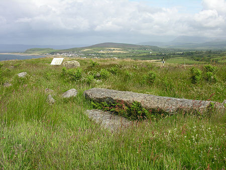 Two of the Larger Stones, with Blackwaterfoot in the Background