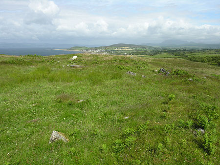 Glimpses of Stonework Around the Dun