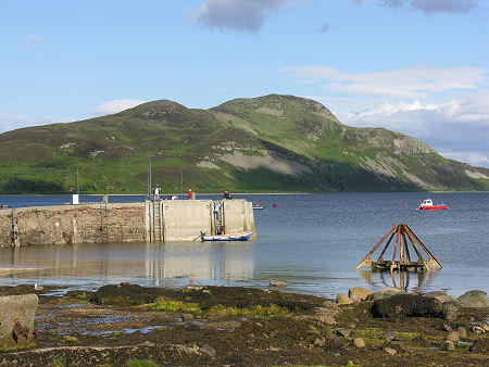Lamlash Pier and Holy Island