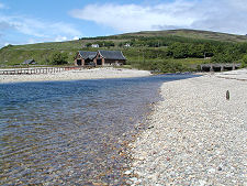 Boathouses at Dougarie