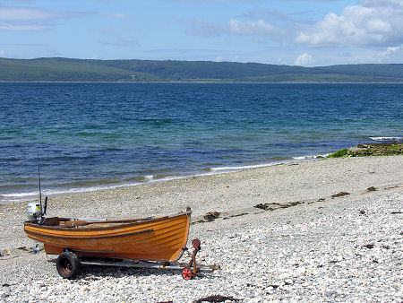 Looking towards Kintyre from Pirmmill