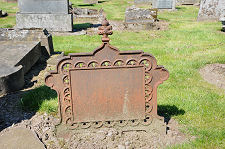 Metal Grave Marker