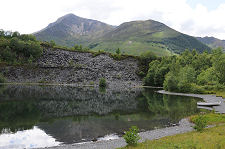 Pool, with Beinn a Bheithir Beyond