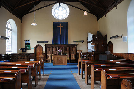 Interior of the Church, Looking West