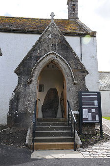 Inveravon Pictish Stones in Porch