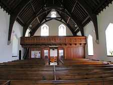 Looking East Towards the Gallery