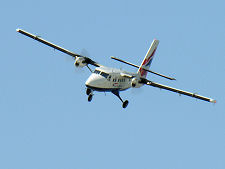 Twin Otter on Approach