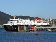 Clansman Moored in Castlebay