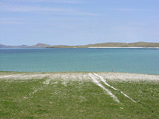 Looking East to Fuday & Eriskay