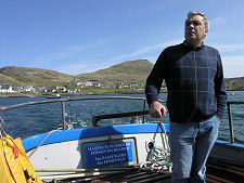 Castlebay from the Castle Boat