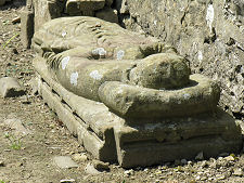 Recumbent Effigy in 2008