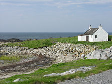 Cottage on Benbecula's West Coast