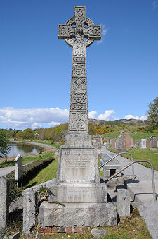Memorial to Rev Hugh McLachlan