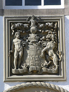 Armorial Crest Over the Main Door