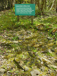 Excavation of General Wade's Road