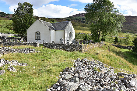 Croick Church Seen from the Remains of the Broch