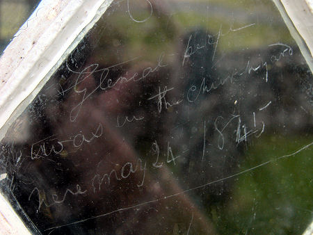 Glencalvie people was in the churchyard here May 24 1845
