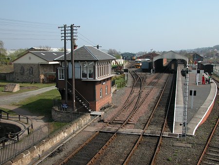 Bo'ness Station and SRPS Sheds