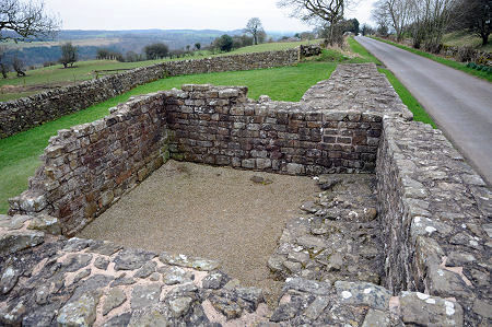 View of Banks East Turret and Wall, Looking West