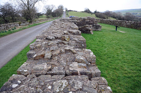 View of the Wall and the Turret, Looking West