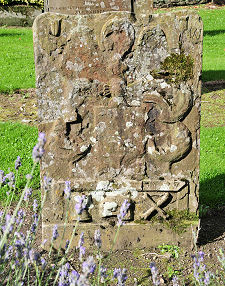 Decorated Gravestone