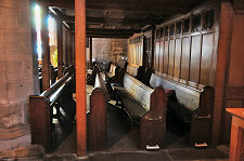 Seating Under the Gallery