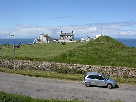 Looking Over the Site of the Upper Ward or Citadel from Doorie Hill