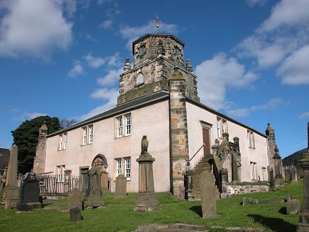 Burntisland Parish Church from the South-East