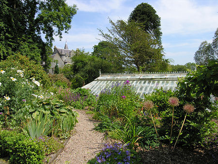 The Garden and the Fernery, with Ascog Castle in the Background