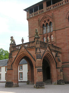 West Front Entrance & Old North Wing