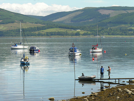 Boats Moored at Port Bannantyne